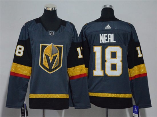 Women's Youth Vegas Golden Knights #18 James Neal Gray Jersey